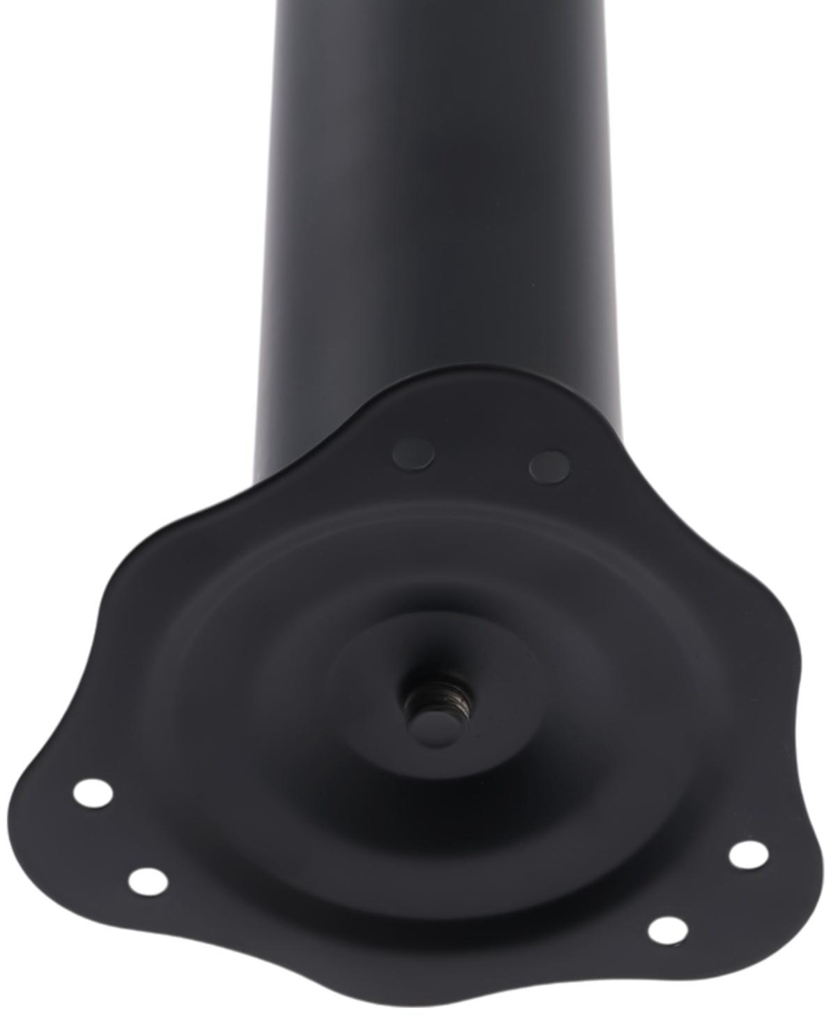 Опора мебельная, барная, ТУНДРА, 60×820 мм, чёрная