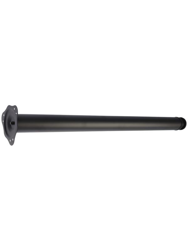 Опора мебельная, барная, ТУНДРА, 60×820 мм, чёрная