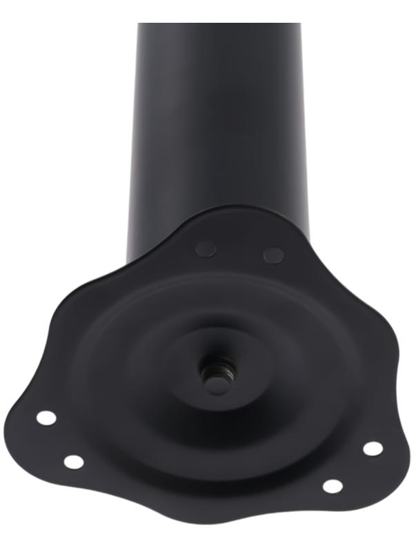 Опора мебельная, барная, ТУНДРА, 60×820 мм, чёрная