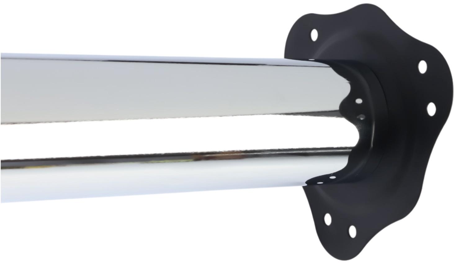 Опора мебельная, барная, ТУНДРА, 60×870 мм, цвет хром