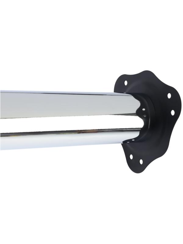 Опора мебельная, барная, ТУНДРА, 60×870 мм, цвет хром