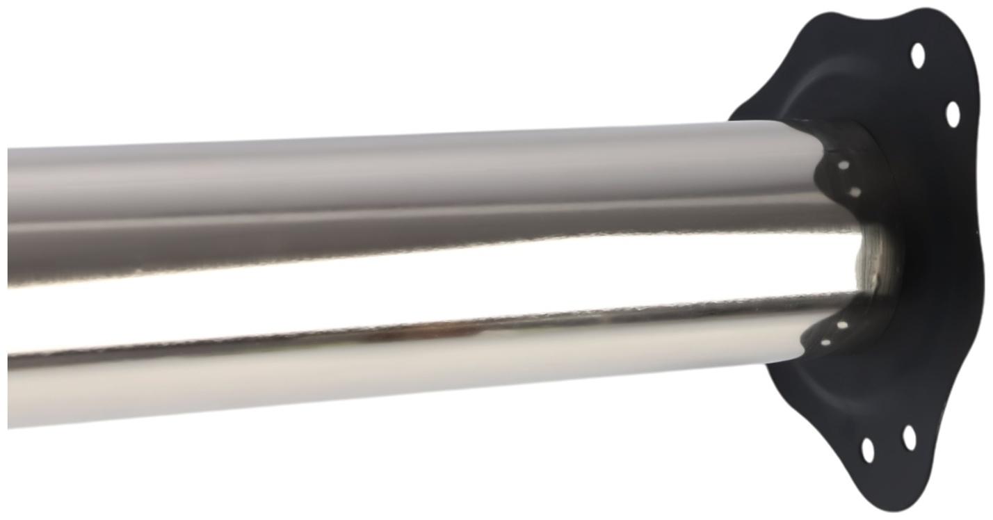 Опора мебельная, барная, ТУНДРА, 60×870 мм, цвет сатин никель