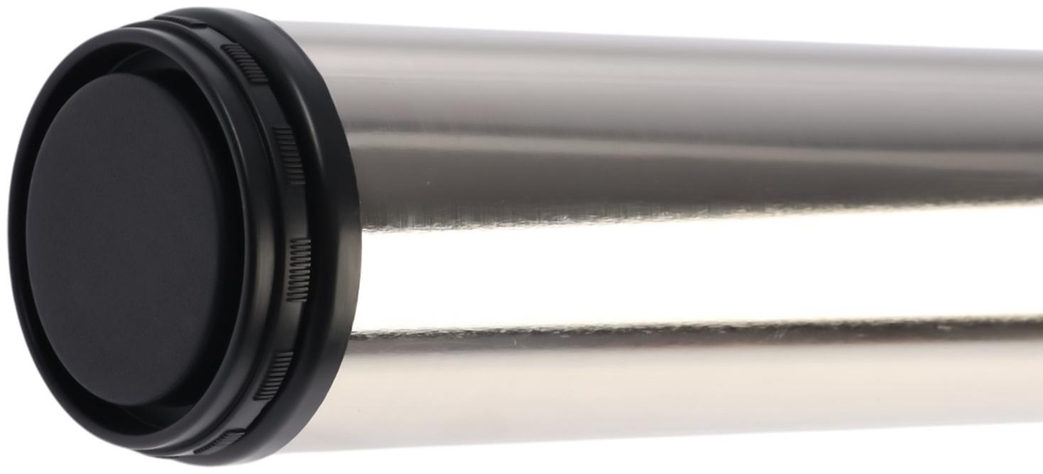 Опора мебельная, барная, ТУНДРА, 60×870 мм, цвет сатин никель