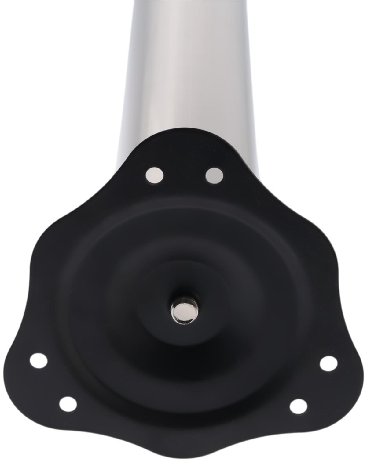 Опора мебельная, барная, ТУНДРА, 60×870 мм, цвет сатин никель