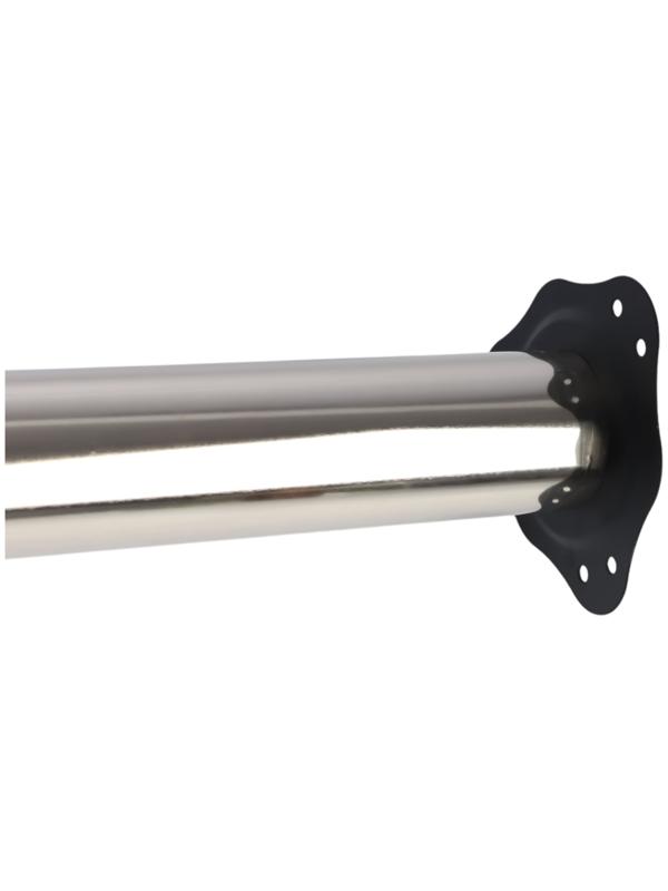 Опора мебельная, барная, ТУНДРА, 60×870 мм, цвет сатин никель