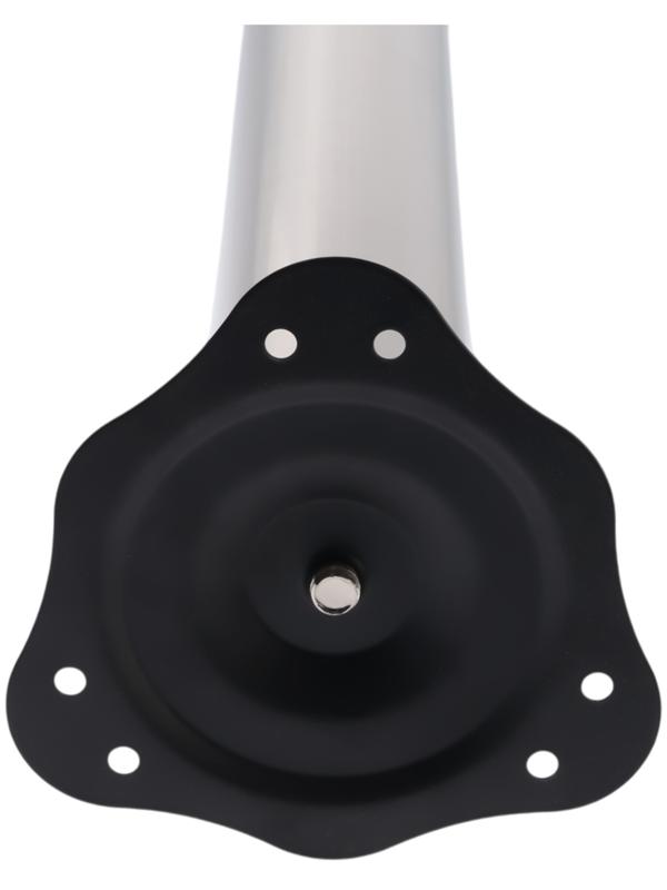 Опора мебельная, барная, ТУНДРА, 60×870 мм, цвет сатин никель