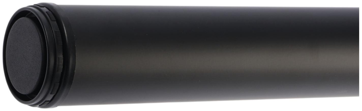 Опора мебельная, барная, ТУНДРА, 60×870 мм, чёрная