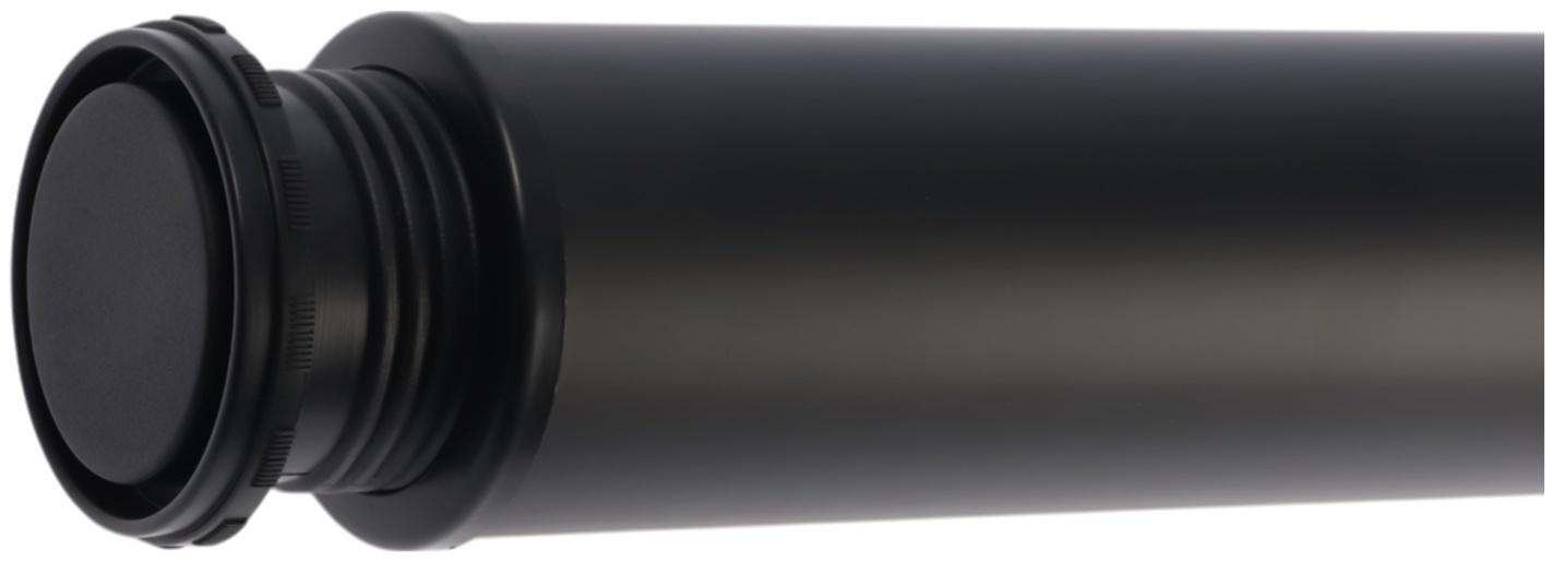 Опора мебельная, барная, ТУНДРА, 60×870 мм, чёрная