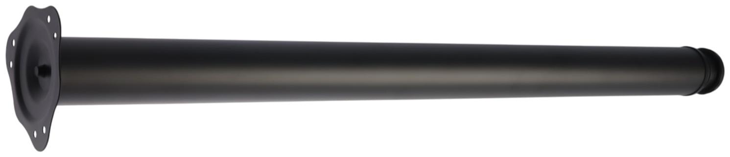 Опора мебельная, барная, ТУНДРА, 60×870 мм, чёрная