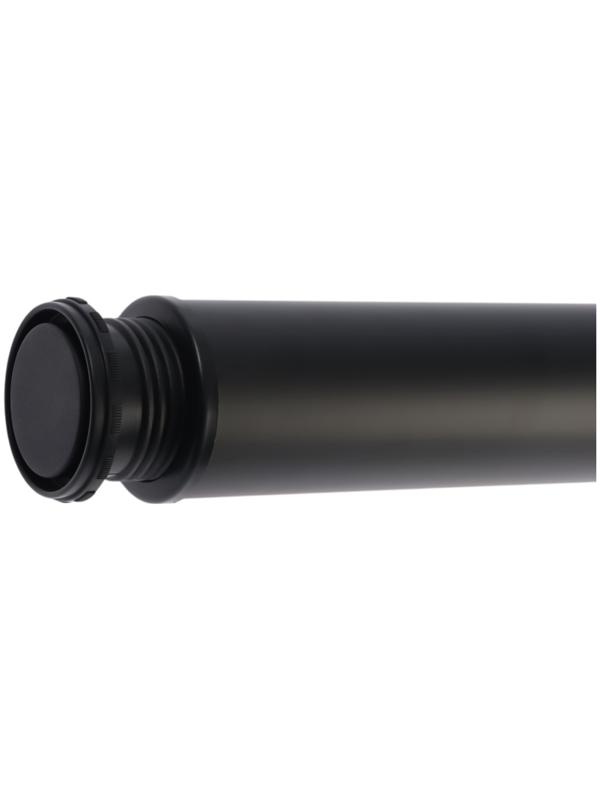 Опора мебельная, барная, ТУНДРА, 60×870 мм, чёрная