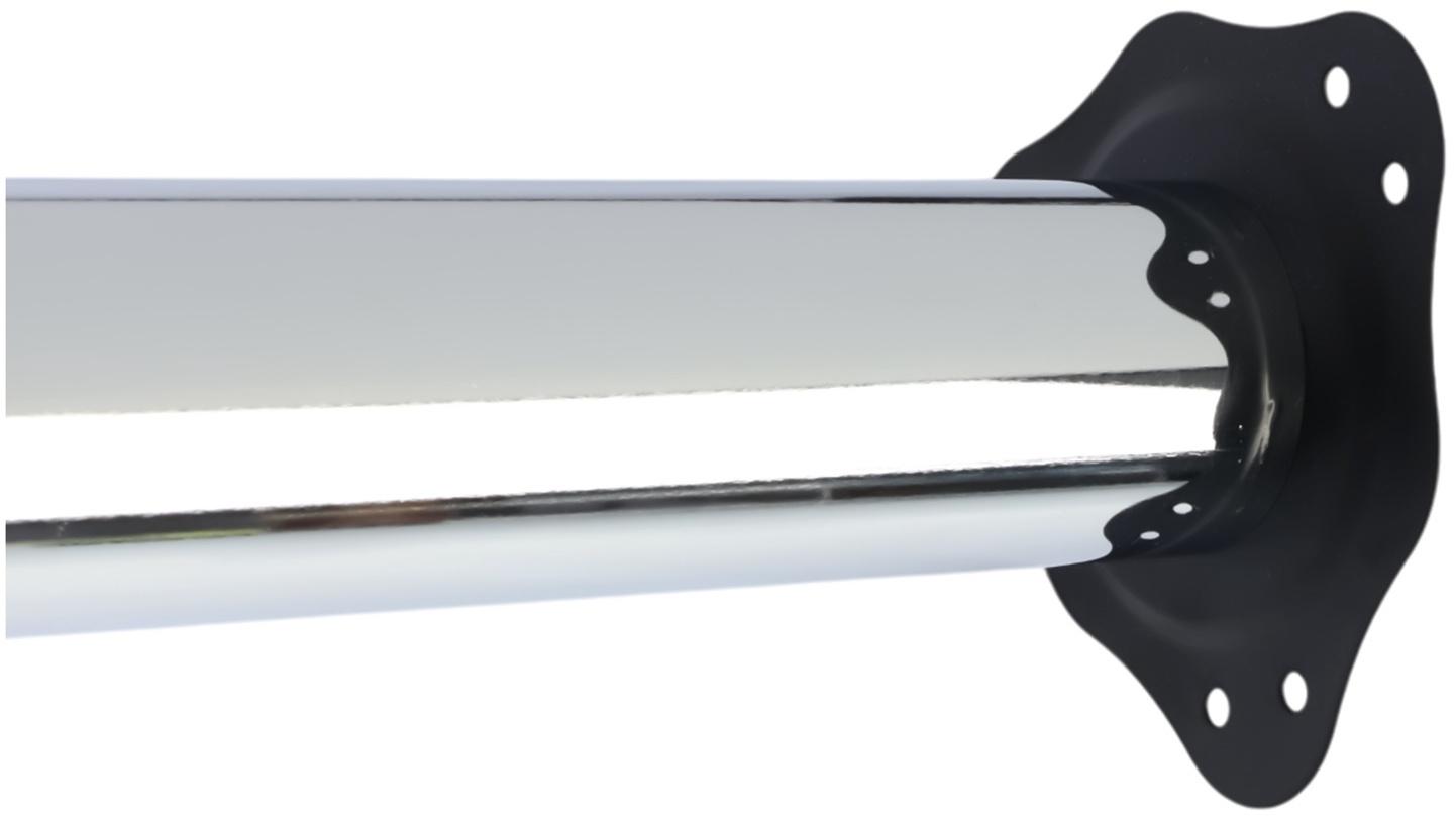 Опора мебельная, барная, ТУНДРА, 60×1100 мм, цвет хром