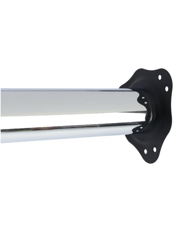 Опора мебельная, барная, ТУНДРА, 60×1100 мм, цвет хром