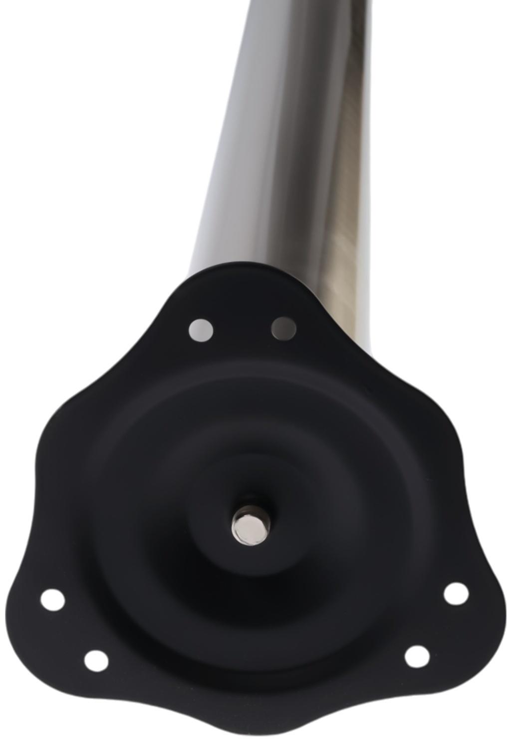 Опора мебельная, барная, ТУНДРА, 60×1100 мм, цвет сатин никель