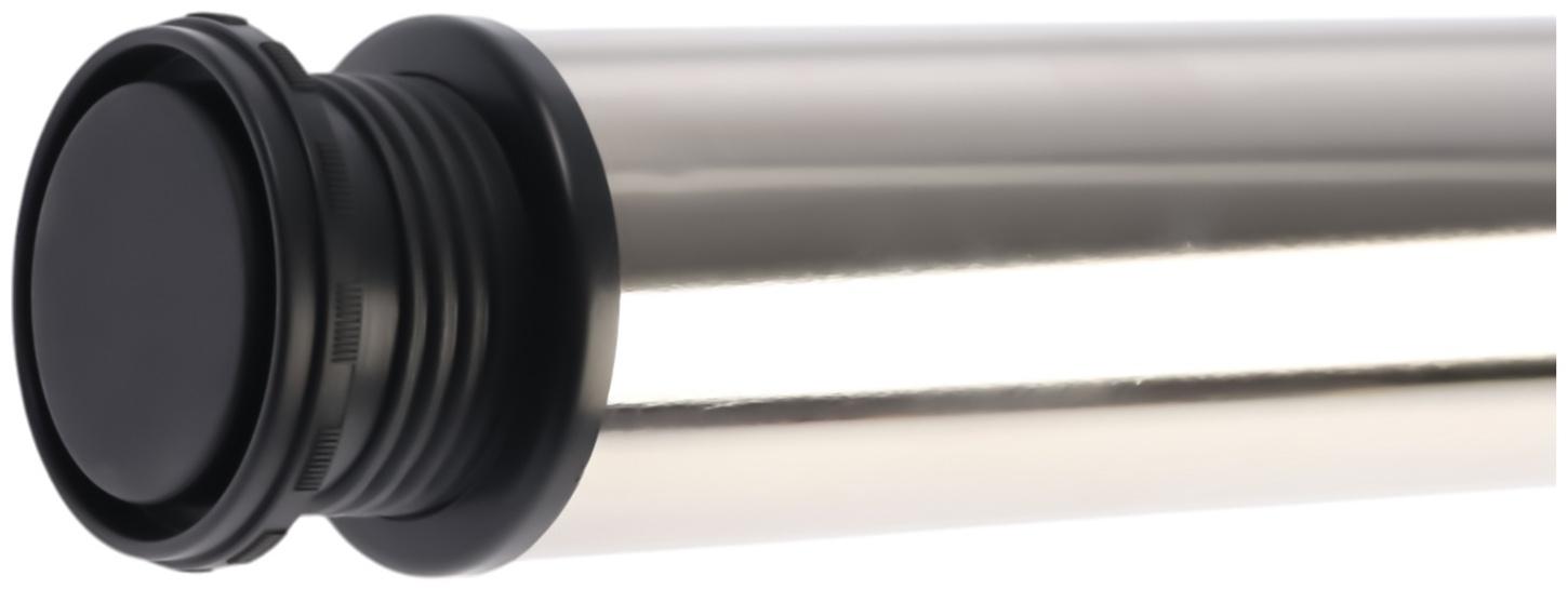 Опора мебельная, барная, ТУНДРА, 60×1100 мм, цвет сатин никель