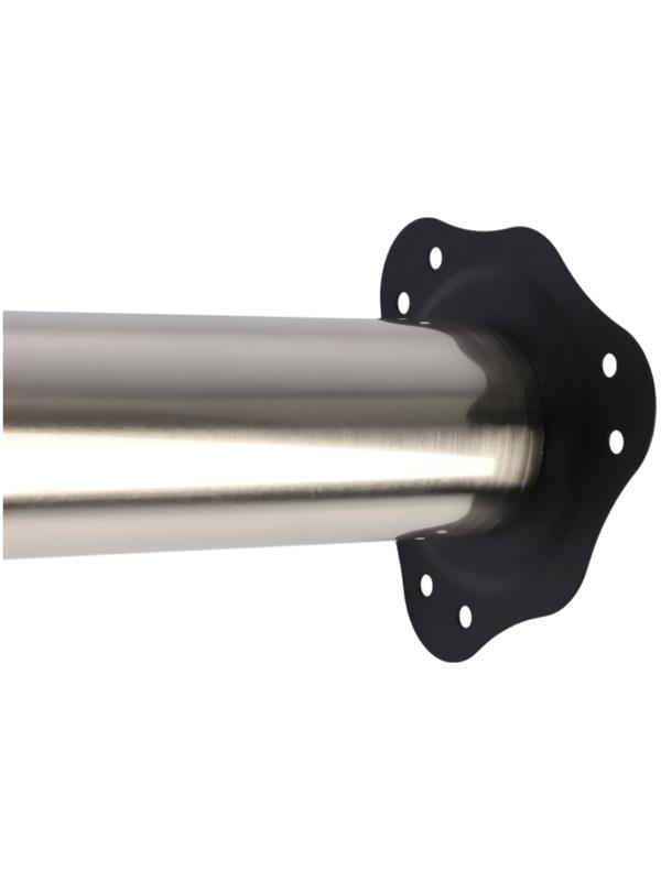 Опора мебельная, барная, ТУНДРА, 60×1100 мм, цвет сатин никель