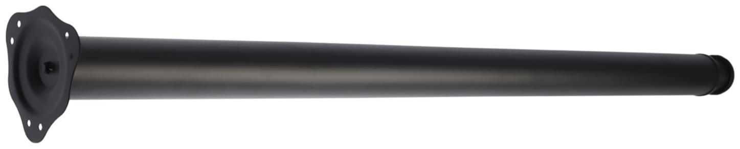 Опора мебельная, барная, ТУНДРА, 60×1100 мм, чёрная