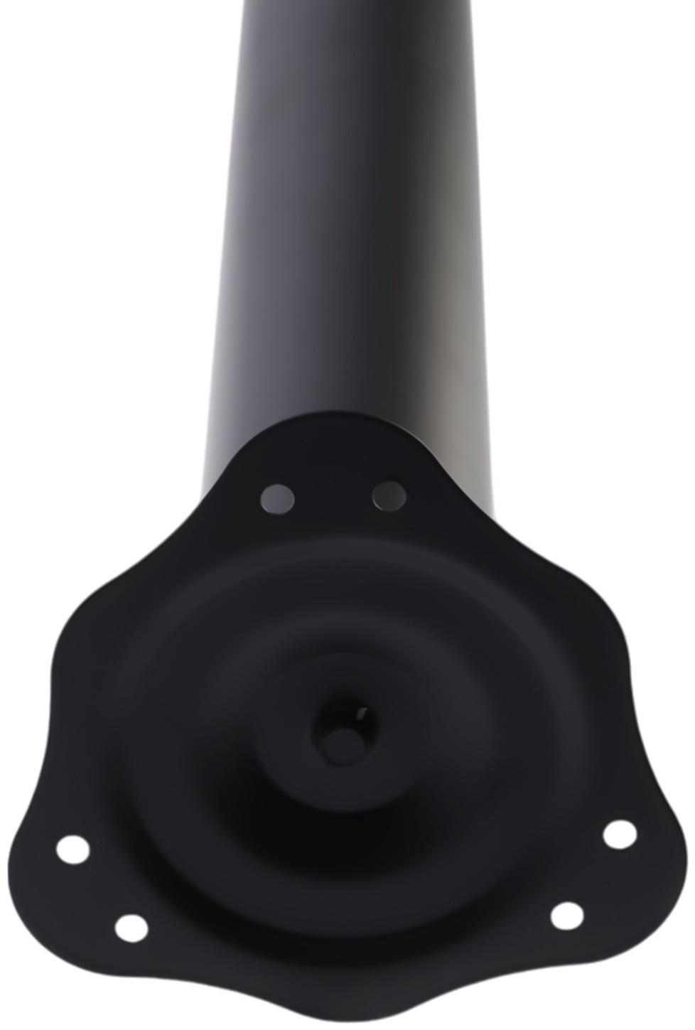 Опора мебельная, барная, ТУНДРА, 60×1100 мм, чёрная