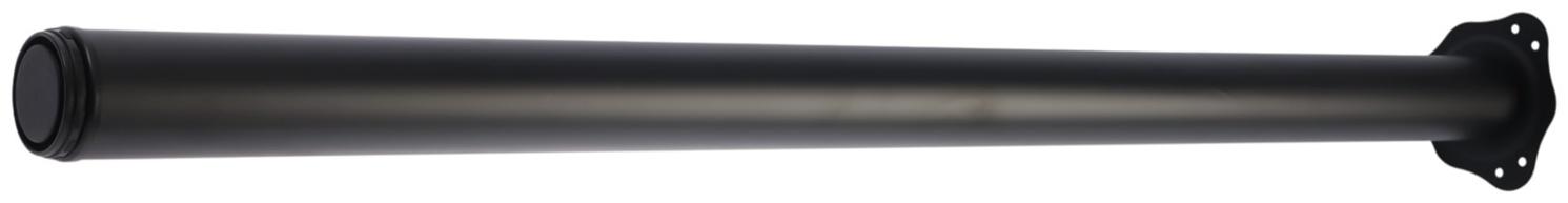 Опора мебельная, барная, ТУНДРА, 60×1100 мм, чёрная