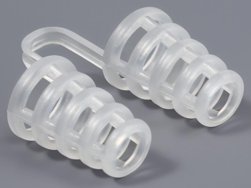 Расширитель для носа для дыхания, набор - 4 шт, цвет прозрачный