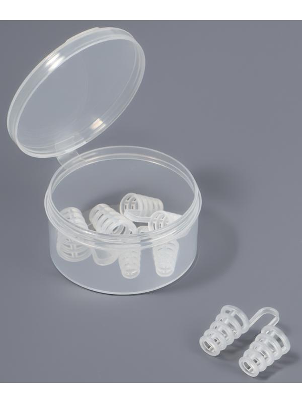 Расширитель для носа для дыхания, набор - 4 шт, цвет прозрачный