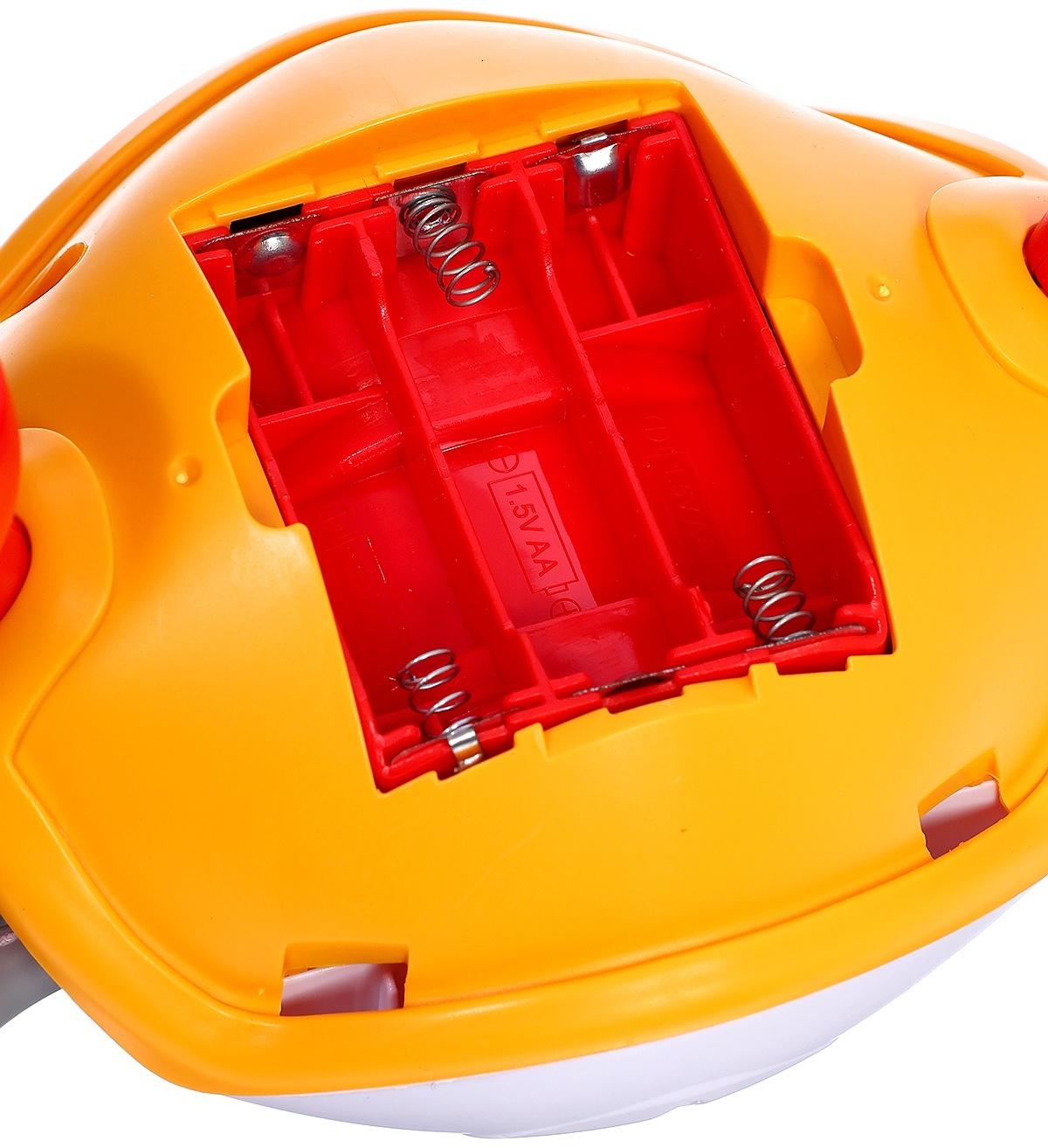 Музыкальная игрушка «Малыш Краби» звук, инерция, оранжевый