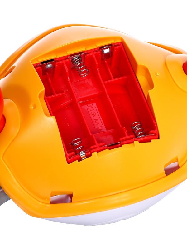 Музыкальная игрушка «Малыш Краби» звук, инерция, оранжевый