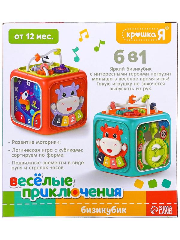 Бизикубик «Весёлые приключения», звук, свет, МИКС