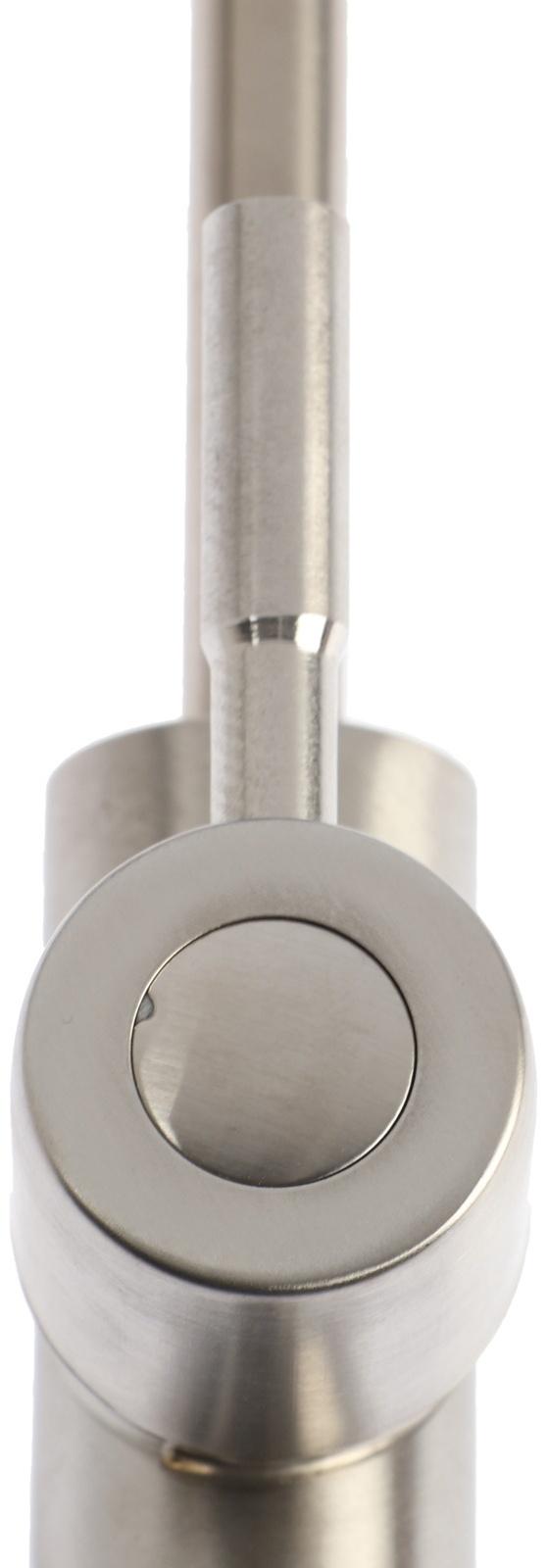 Кран для всех видов бытовых фильтров ZEIN К-04, нержавеющая сталь, сатин