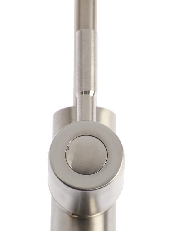 Кран для всех видов бытовых фильтров ZEIN К-04, нержавеющая сталь, сатин