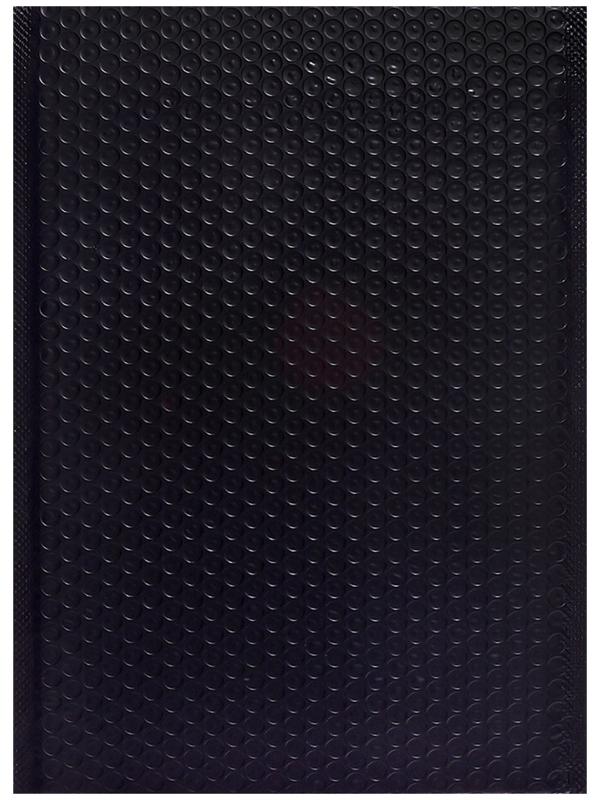 Набор 10 штук конвертов с воздушно-пузырьковой плёнкой 23х32см, черные