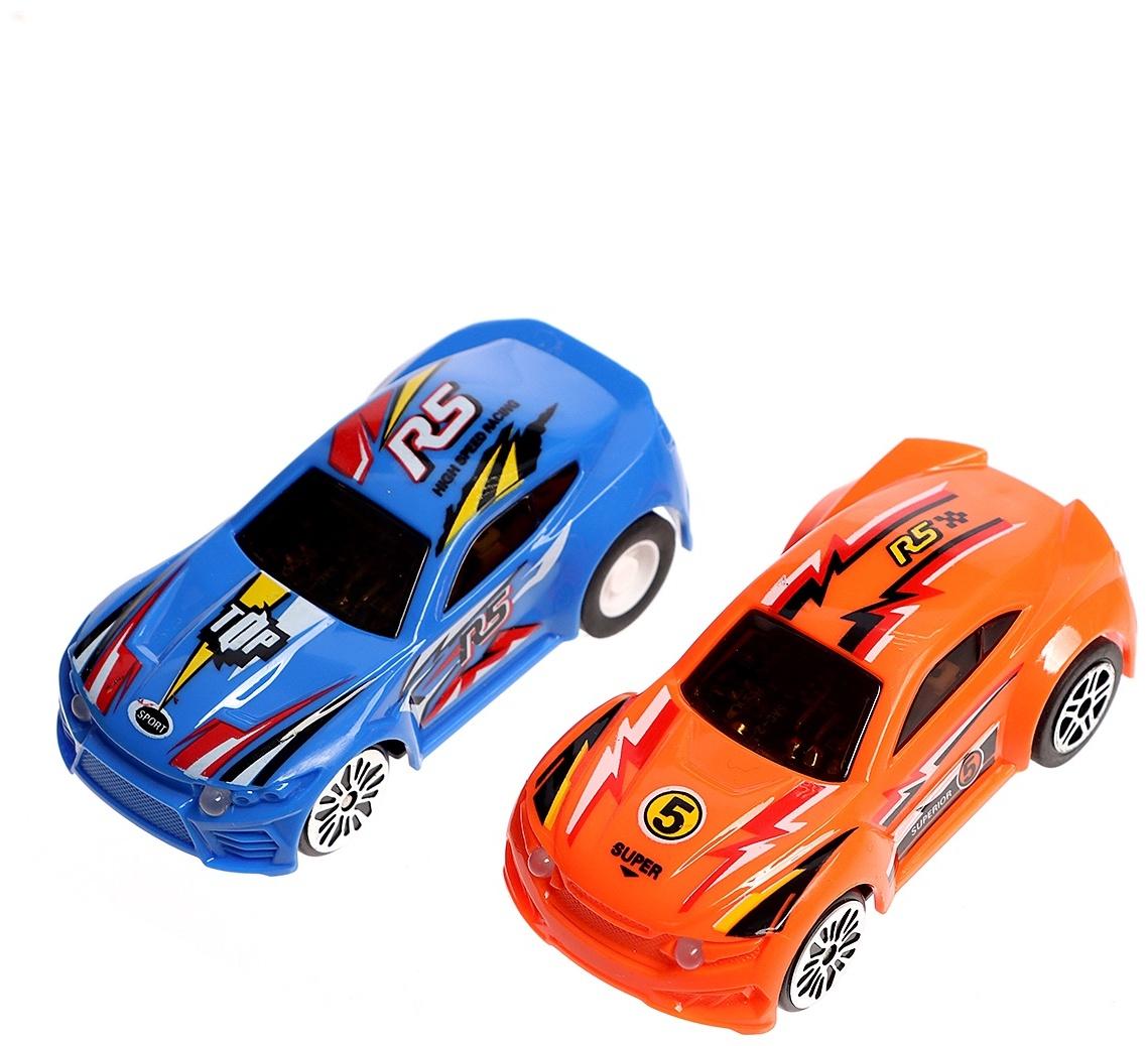 Автотрек «Стремительный мир», радиоуправление, 2 машинки, мёртвая петля, свет