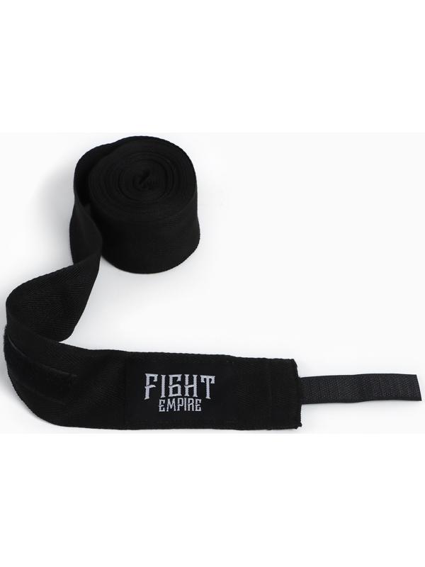 Бинты боксерские FIGHT EMPIRE, 5 метров (пара),  цвет черный