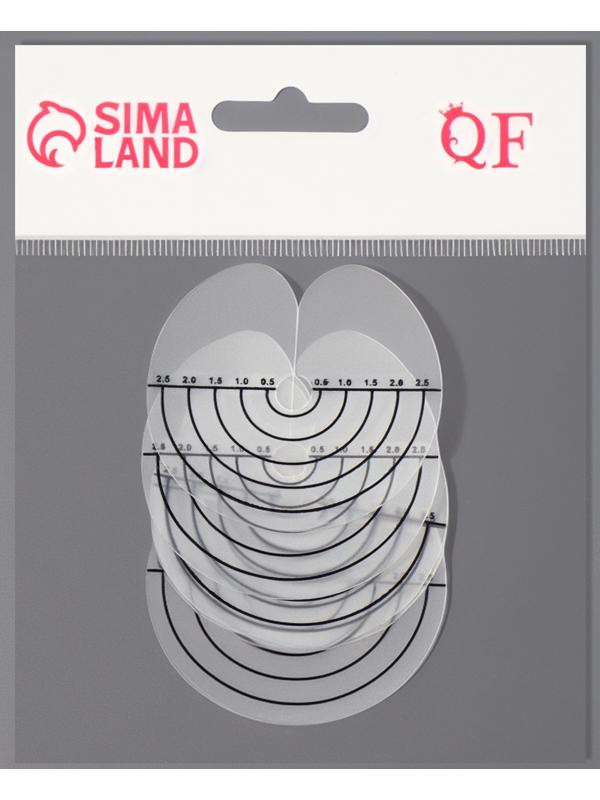 Разделители прядей для наращивания волос, набор - 5 шт