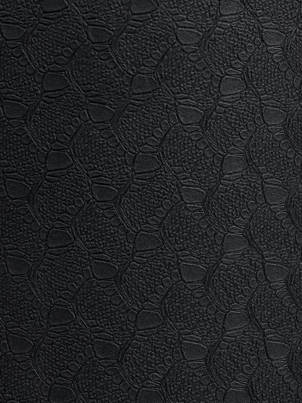 Коврик для фитнеса и йоги ONLYTOP, 183×61× 0.8 см, черный/ультрамариновый