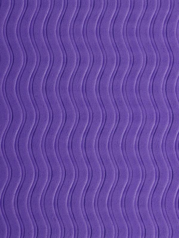 Коврик для фитнеса и йоги ONLYTOP, 183×61× 0.8 см, фиолетовый