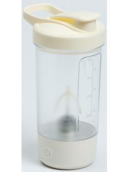 Шейкер спортивный для коктейлей и воды, с мерной шкалой, 400 мл, 9 х 11 х 19.5 см, 500 мАч   1078933