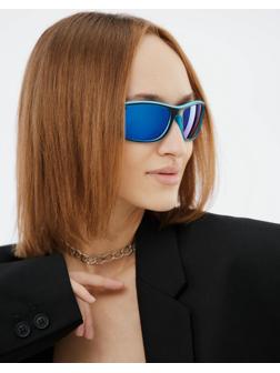 Очки солнцезащитные спортивные поляризационные, uv 400, ширина 13.9 см, дужка 12.3 см