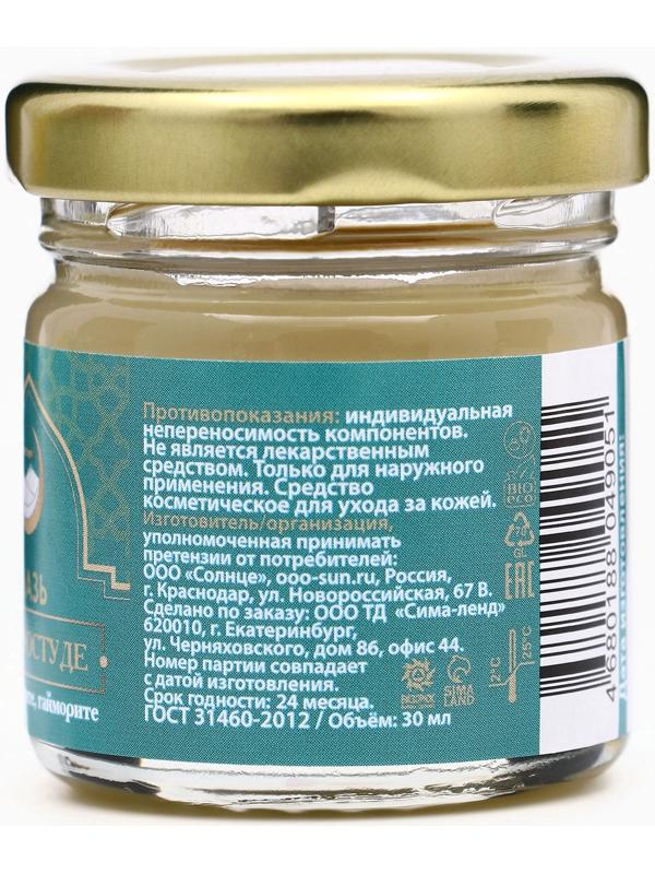 Мазь при простуде, ангине, отите, гайморите,