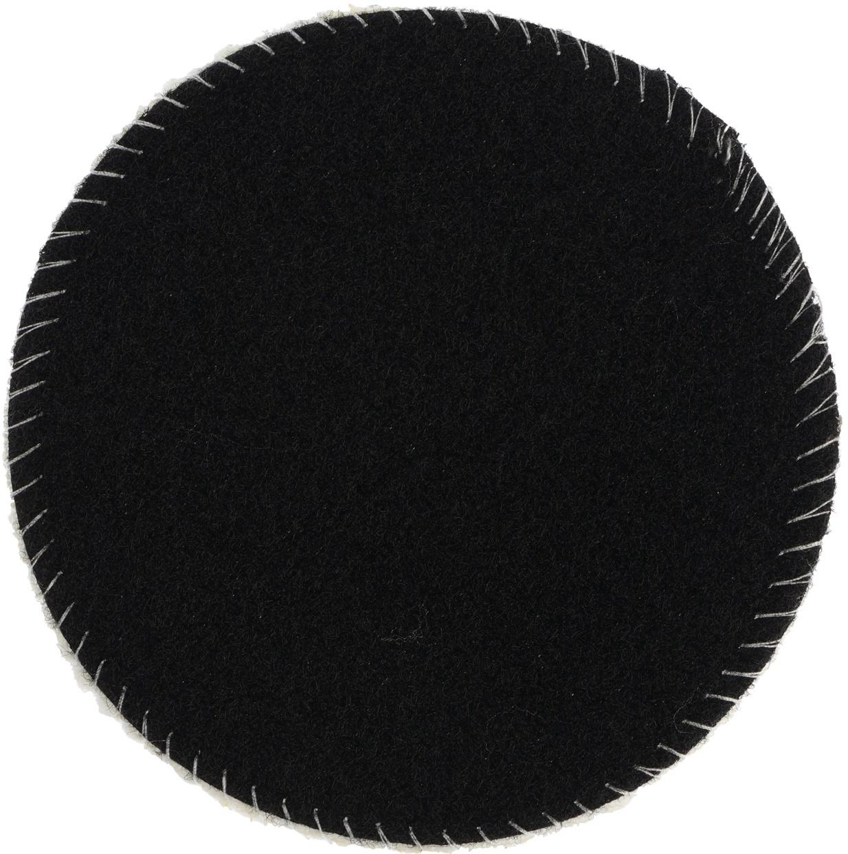 Круг полировальный под липучку ЛОМ, искусственный мех, 115 мм