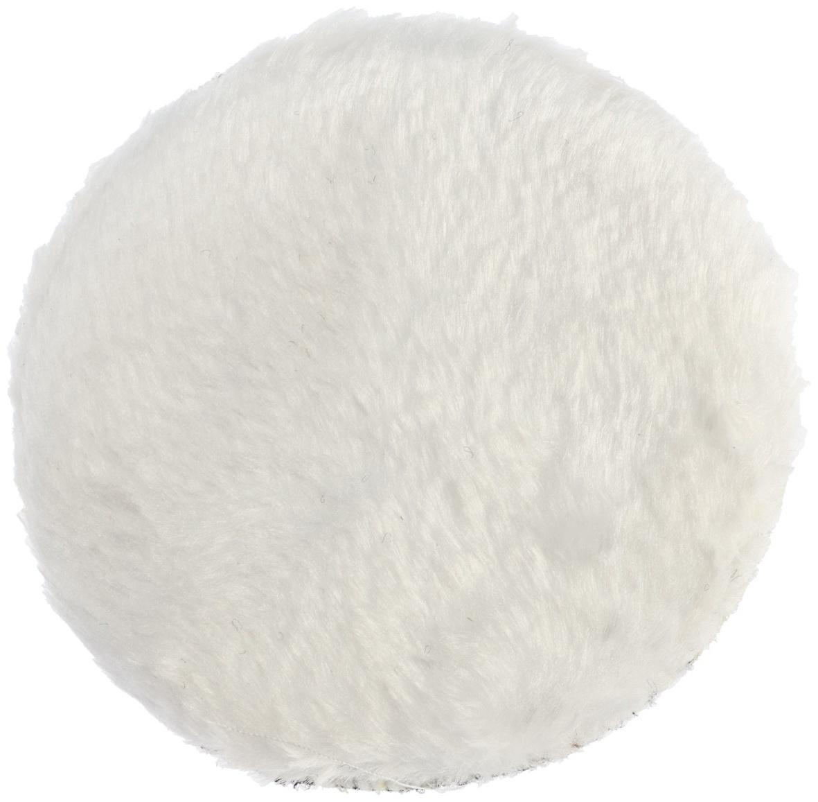 Круг полировальный под липучку ЛОМ, искусственный мех, 115 мм