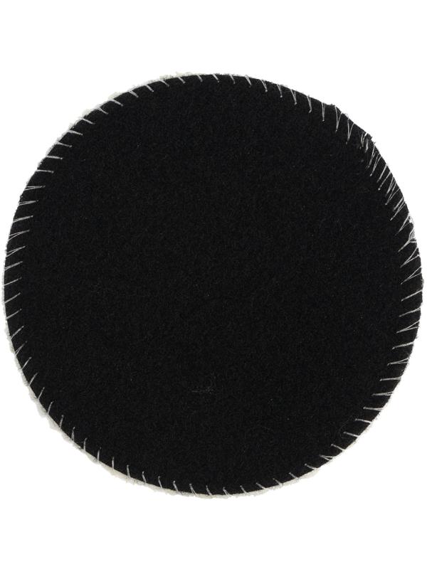 Круг полировальный под липучку ЛОМ, искусственный мех, 115 мм