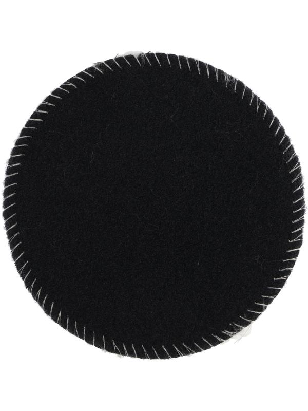 Круг полировальный под липучку ЛОМ, искусственный мех, 125 мм