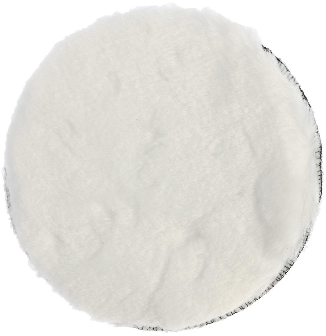 Круг полировальный под липучку ЛОМ, искусственный мех, 150 мм