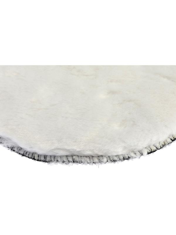 Круг полировальный под липучку ЛОМ, искусственный мех, 150 мм