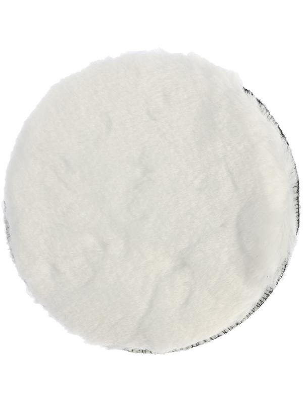 Круг полировальный под липучку ЛОМ, искусственный мех, 150 мм