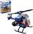 Конструктор блочный для мальчиков Полиция «Полицейский вертолёт», 87 деталей