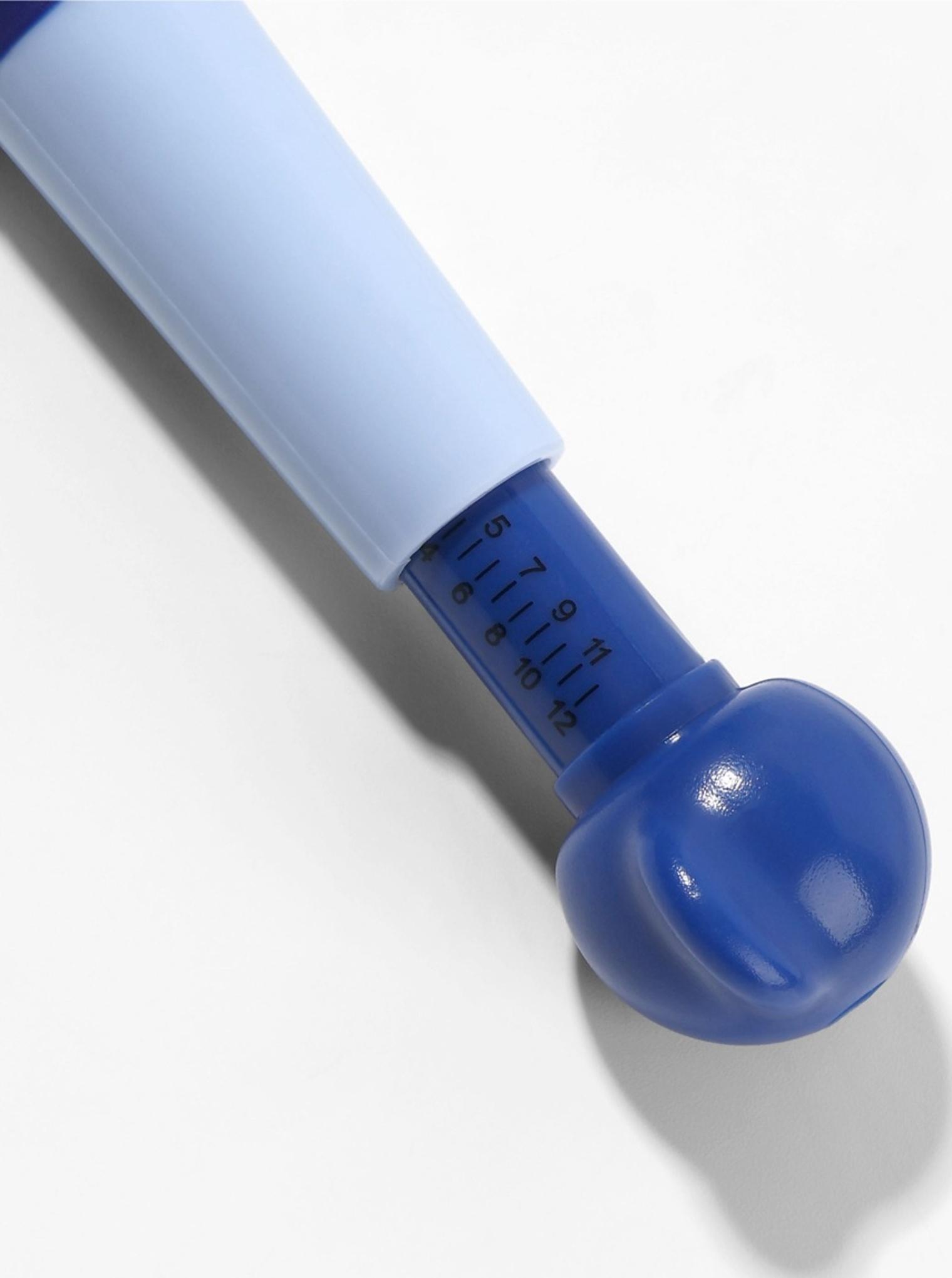 Игла для вышивания, для ковровой техники, d=1.3/1.6/2.2 мм, с нитевдевателями, голубая, синяя