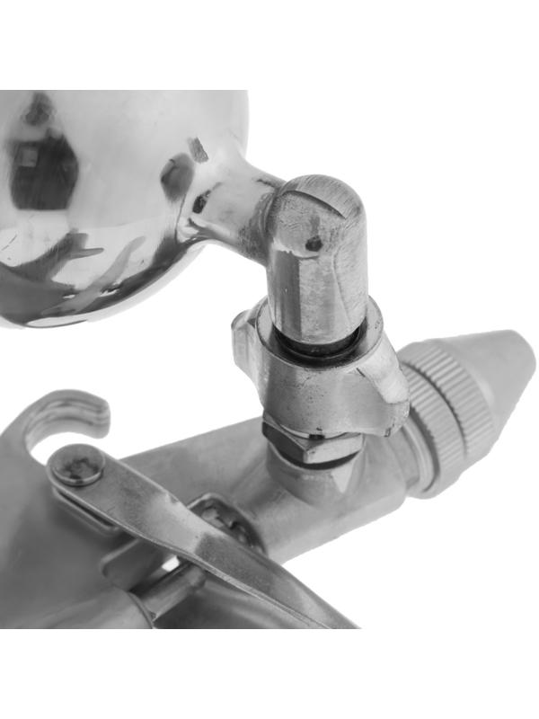 Краскораспылитель пневматический ТУНДРА, до 4 бар, сопло 0.8 мм, верхний бачок 0.1 л