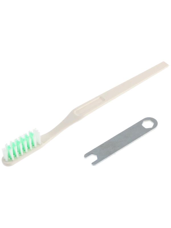 Краскораспылитель пневматический ТУНДРА, до 4 бар, сопло 0.8 мм, верхний бачок 0.1 л