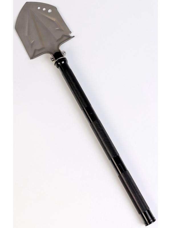 Лопата тактическая многофункциональная, с топором, в кейсе